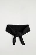 COS Open-Knit Triangle Scarf