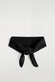 COS Open-Knit Triangle Scarf