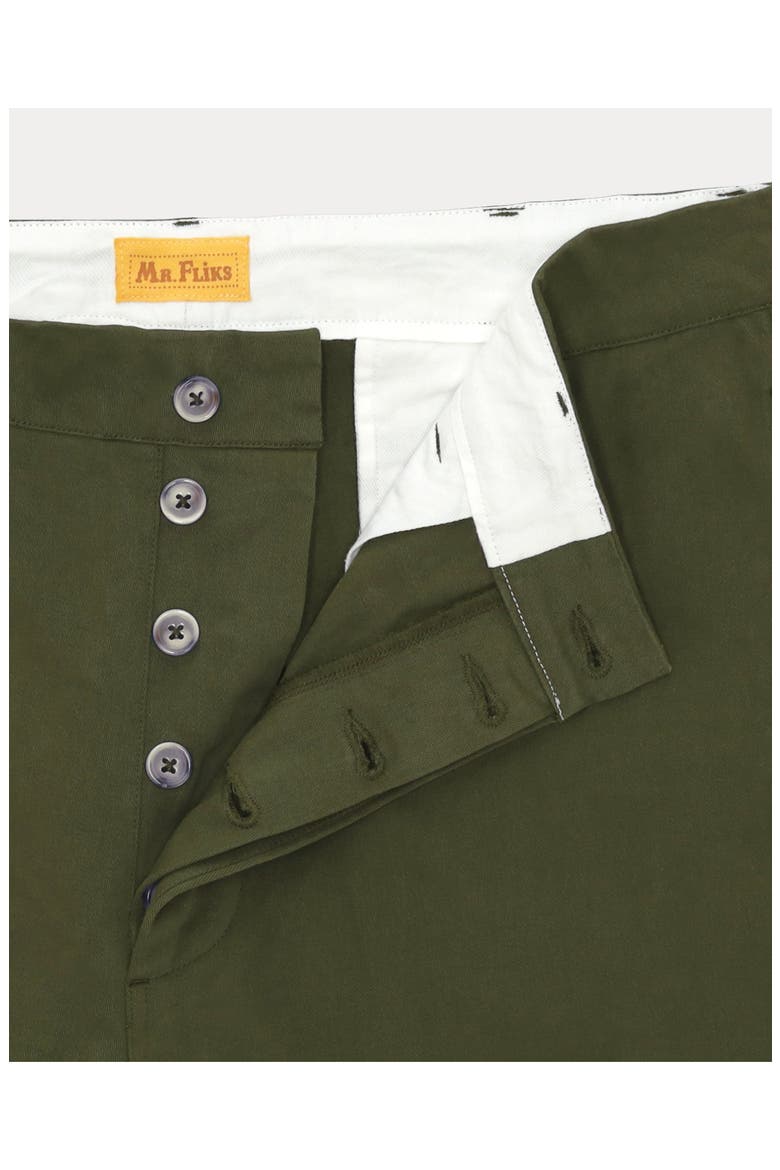 Greg Twill Trousers, Alternate, color, Military Green