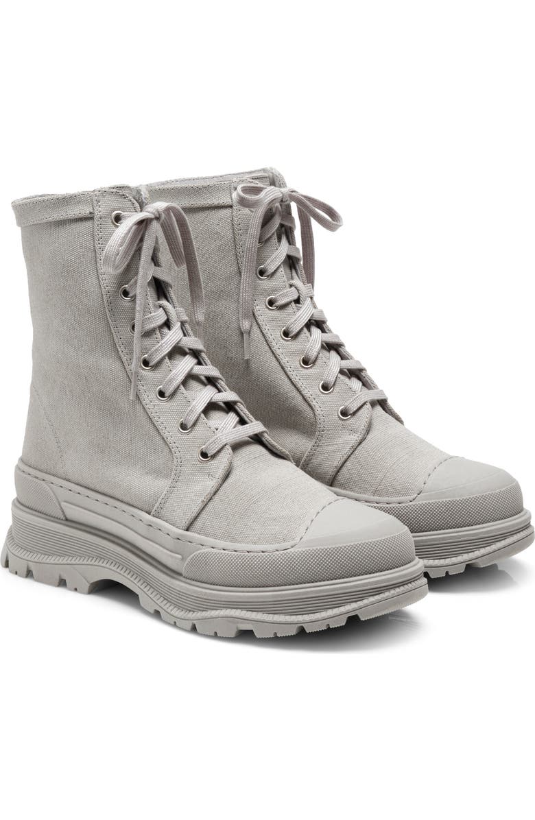 Free People Camp Out Canvas Combat Boot, Alternate, color,
