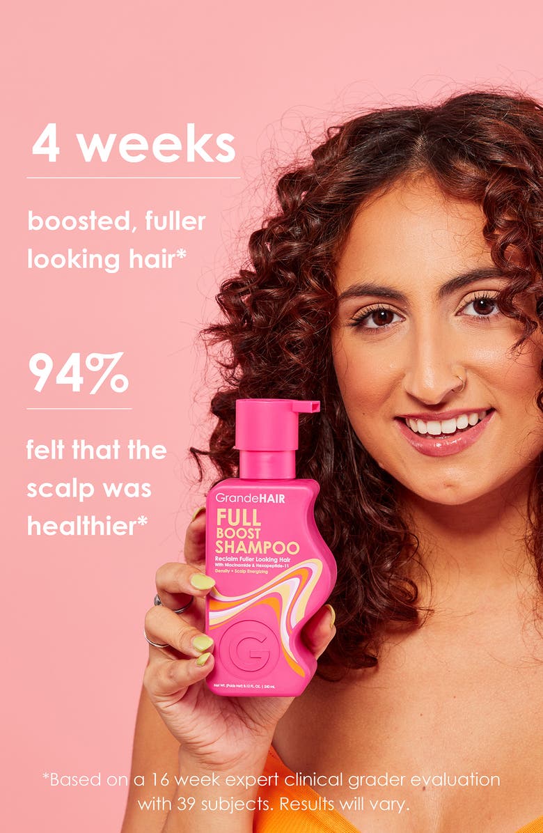 Grande Cosmetics GrandeHAIR Full Boost Shampoo, Alternate, color, 