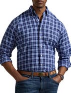 Polo Ralph Lauren Multi Plaid Performance Oxford Sport Shirt