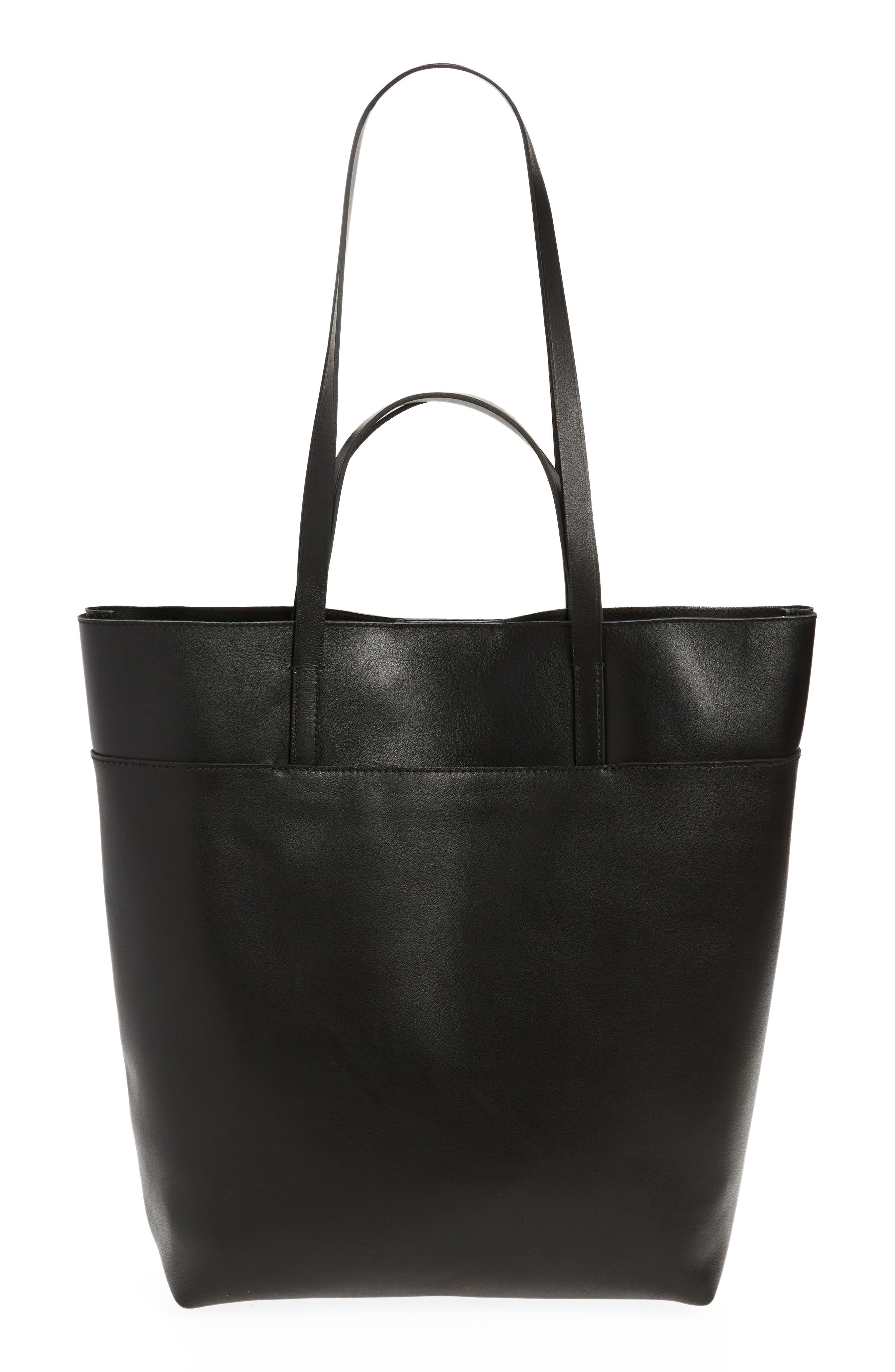 Madewell The Essential Leather Tote, Main, color, 