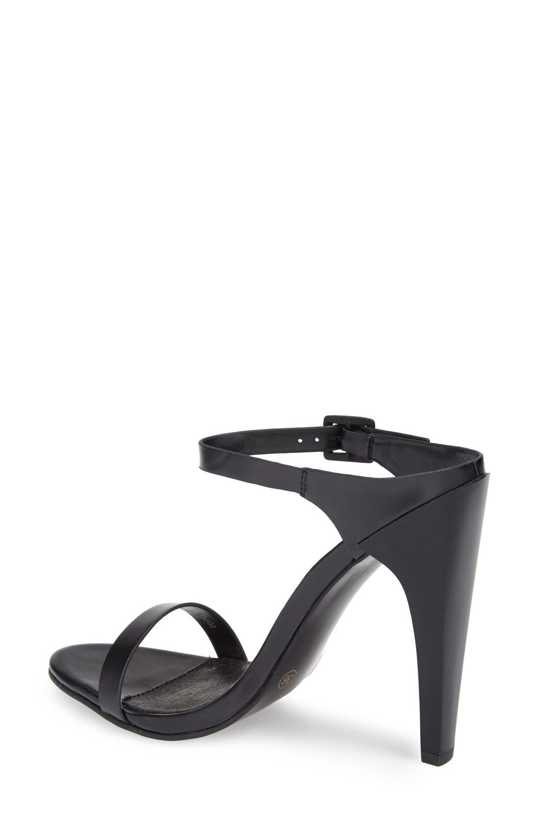 Topshop 'Rapture' Sandal, Alternate, color, 