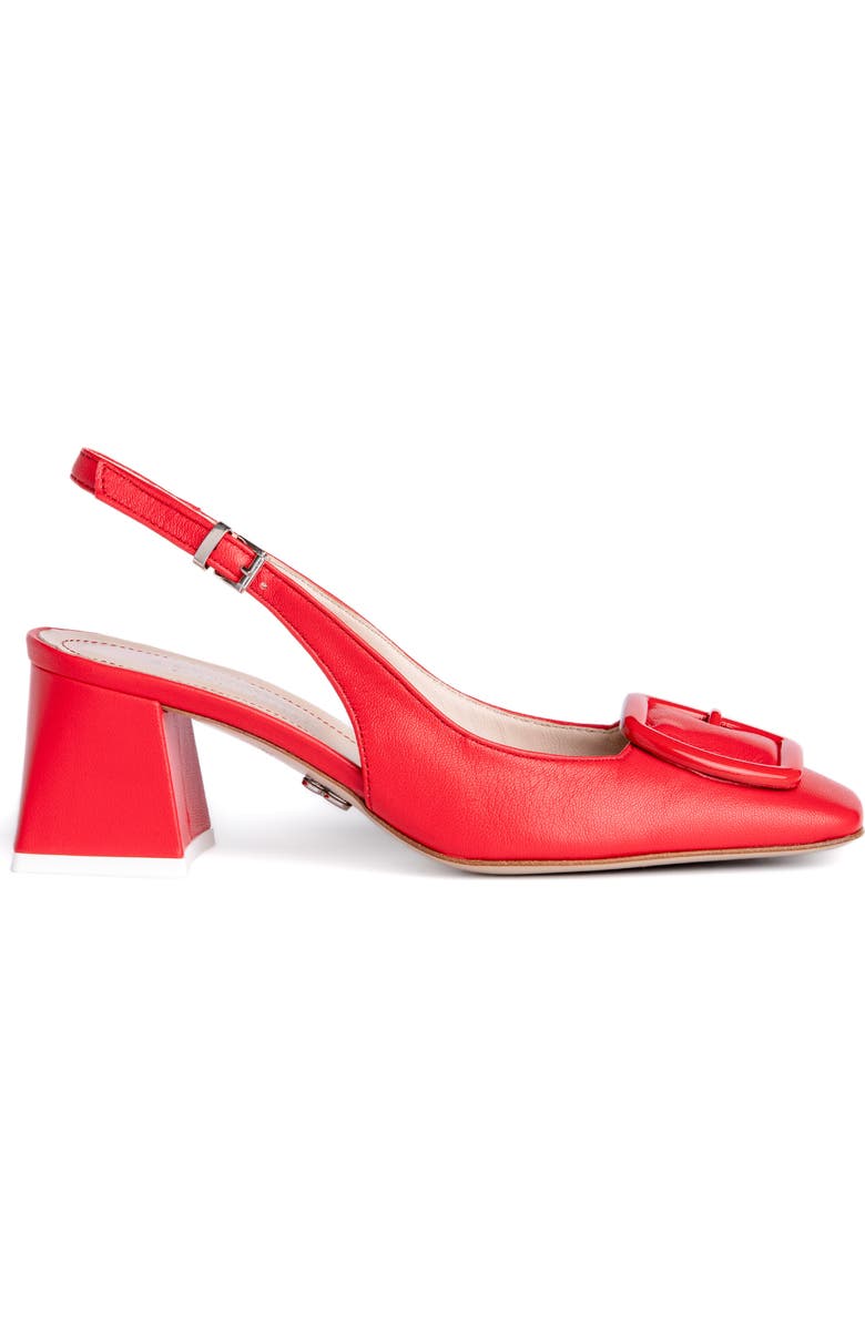 BEAUTIISOLES Duchess Slingback Pump, Alternate, color, Red