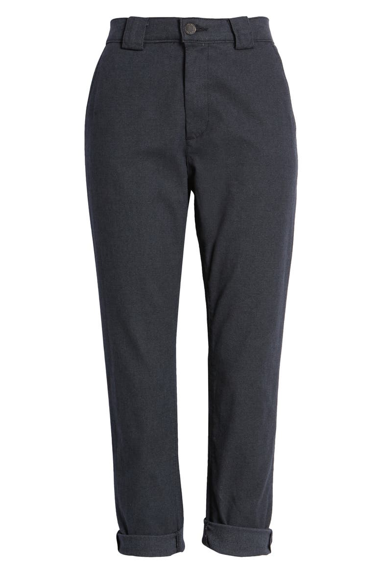 Caden Tailored Twill Pants, Alternate, color, GUNPOWDER