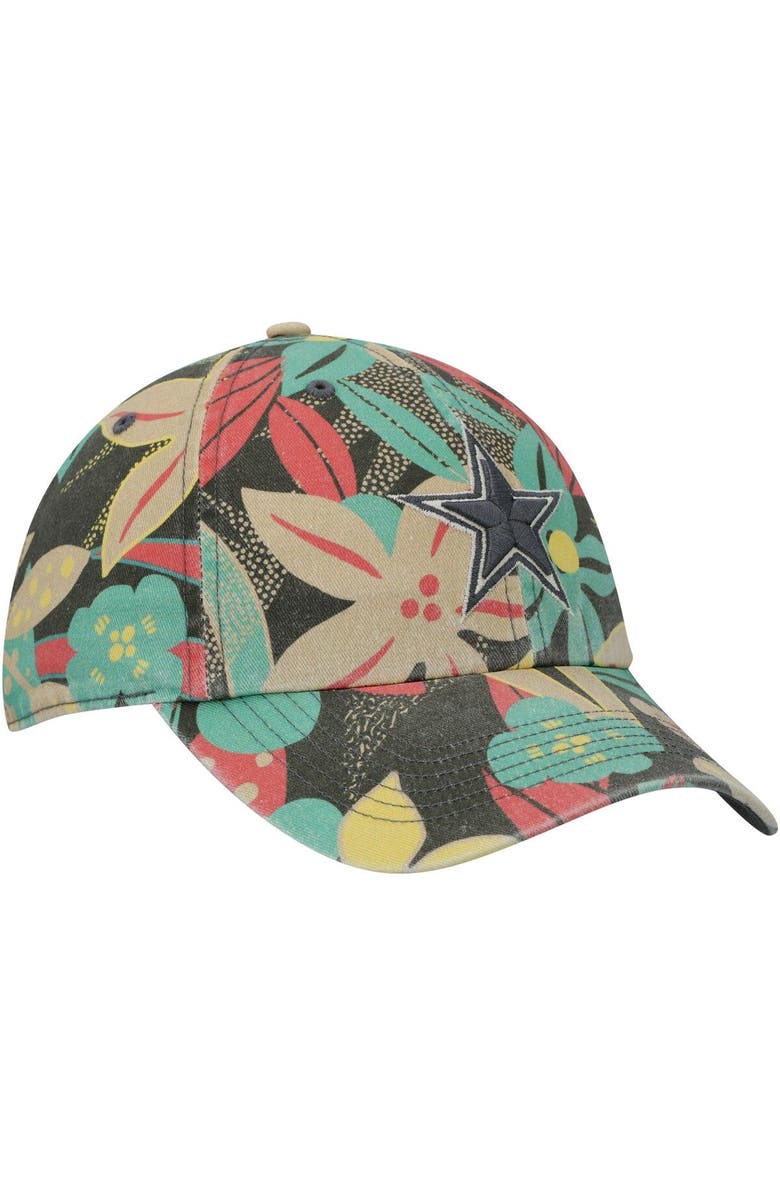 '47 Women's '47 Charcoal Dallas Cowboys Plumeria Clean Up Adjustable Hat, Alternate, color, 