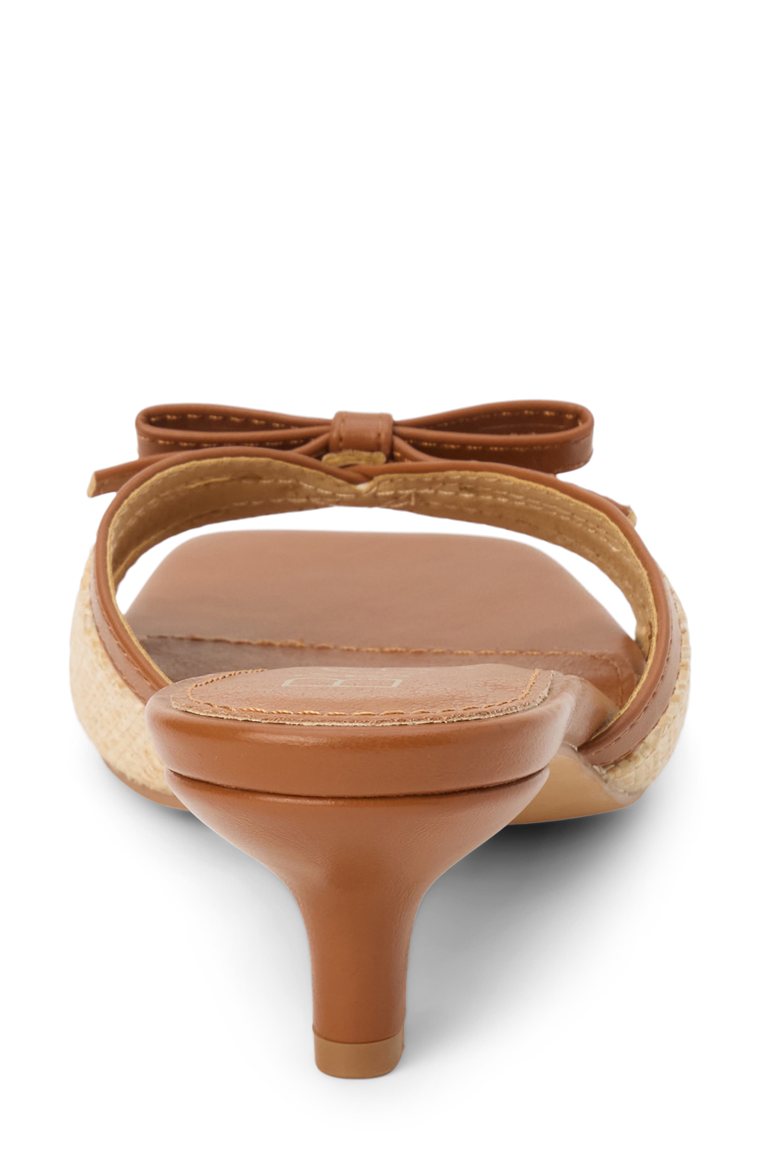 Porter Kitten Heel Sandal - image 4