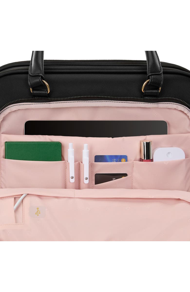 Samsonite Mobile Solution 2 Spinner Mobile Office, Alternate, color, Black