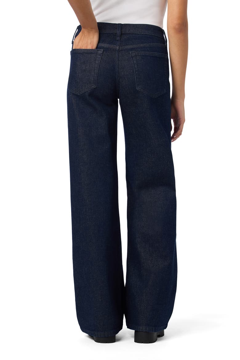 Low Rise Wide Leg Jeans, Alternate, color, SHIMMER INDIGO