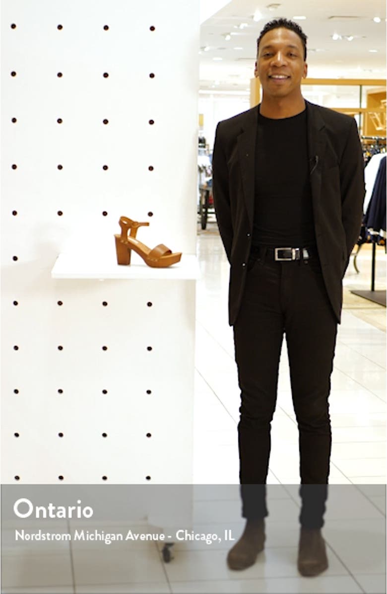 Luna Platform Sandal, sales video thumbnail