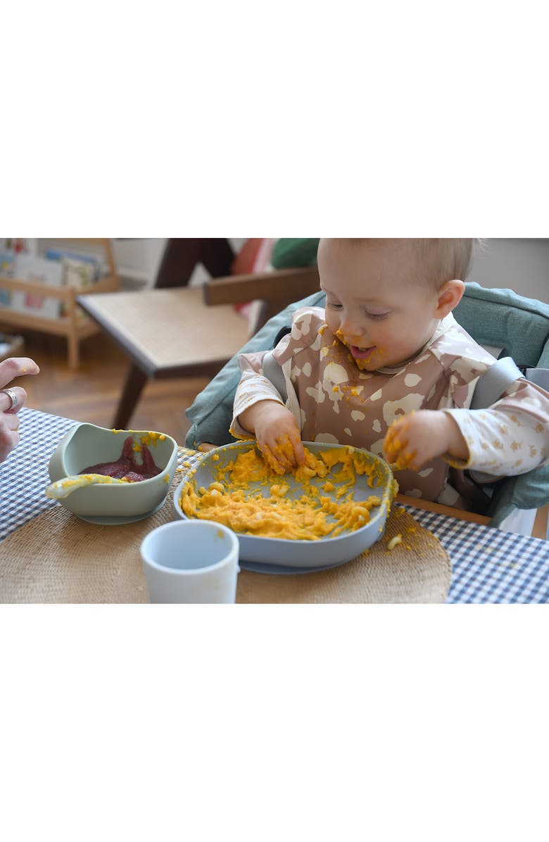 BEABA 4-Piece Silicone Suction Baby Feeding Set, Alternate, color, 