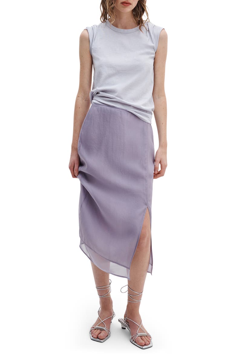 The Slub Cotton T-Shirt, Alternate, color, LAVENDER MIST