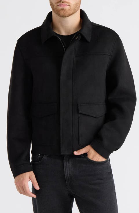 Karl Faux Suede Jacket