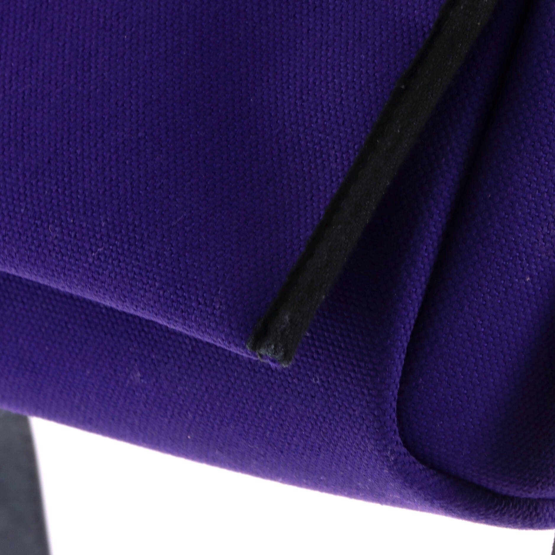 Herbag Zip Toile and Leather 20, Alternate, color, Purple