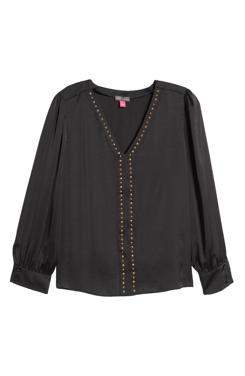 Vince Camuto Studded Blouse, Alternate, color, 