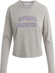 Favorite Daughter The Collegiate Crop T-Shirt