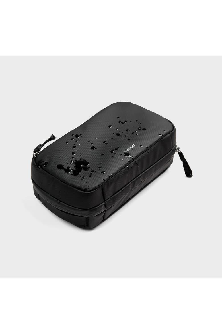 2-in-1 Tech Accessory Pouch, Alternate, color, Black