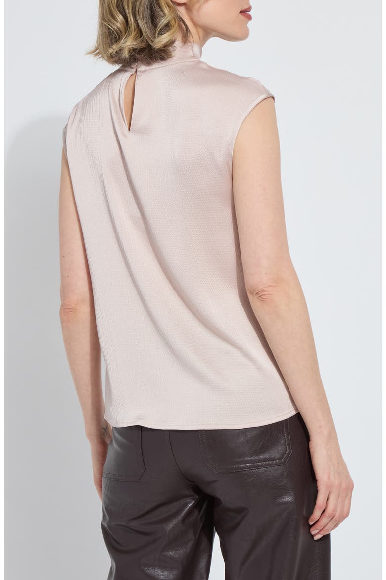 Aisha Sleeveless Cowl Neck Top, Alternate, color, ROSE PET