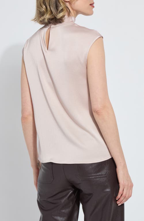 Lyssé Lysse Aisha Sleeveless Cowl Neck Top In Neutral