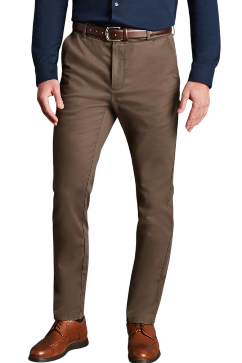 Slim Fit Ultimate Non-Iron Chino, Alternate, color, MOCHA