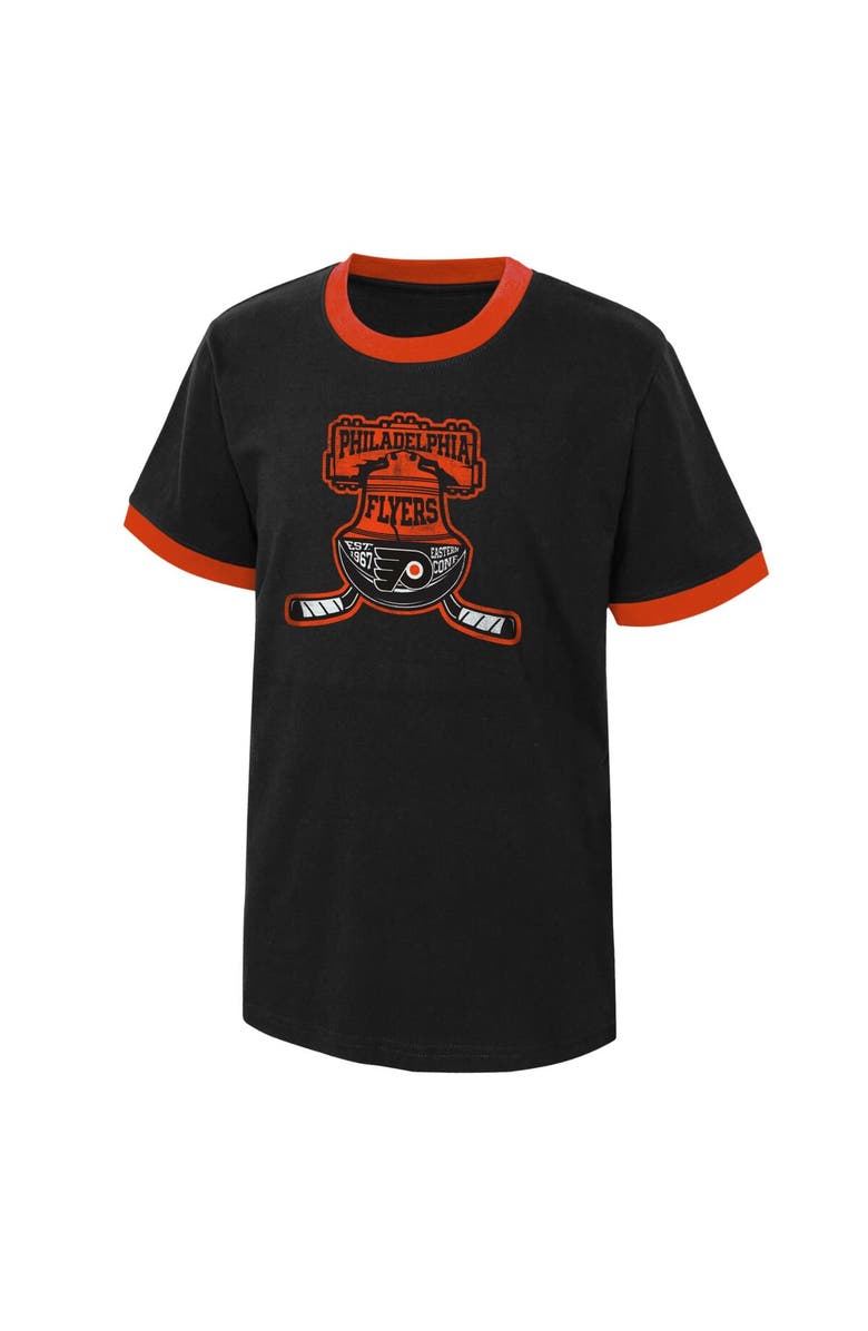 Outerstuff Youth Black Philadelphia Flyers Ice City T-Shirt, Alternate, color, 