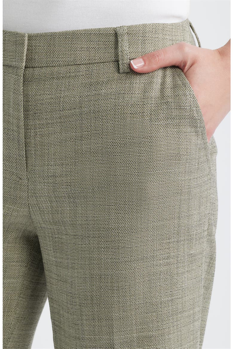 Slash Pocket Straight Leg Pants, Alternate, color, BAY LEAF MULTI