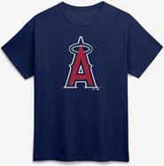 Logo Athletic Men's Logo Athletic Navy Los Angeles Angels Official Logo T-Shirt
