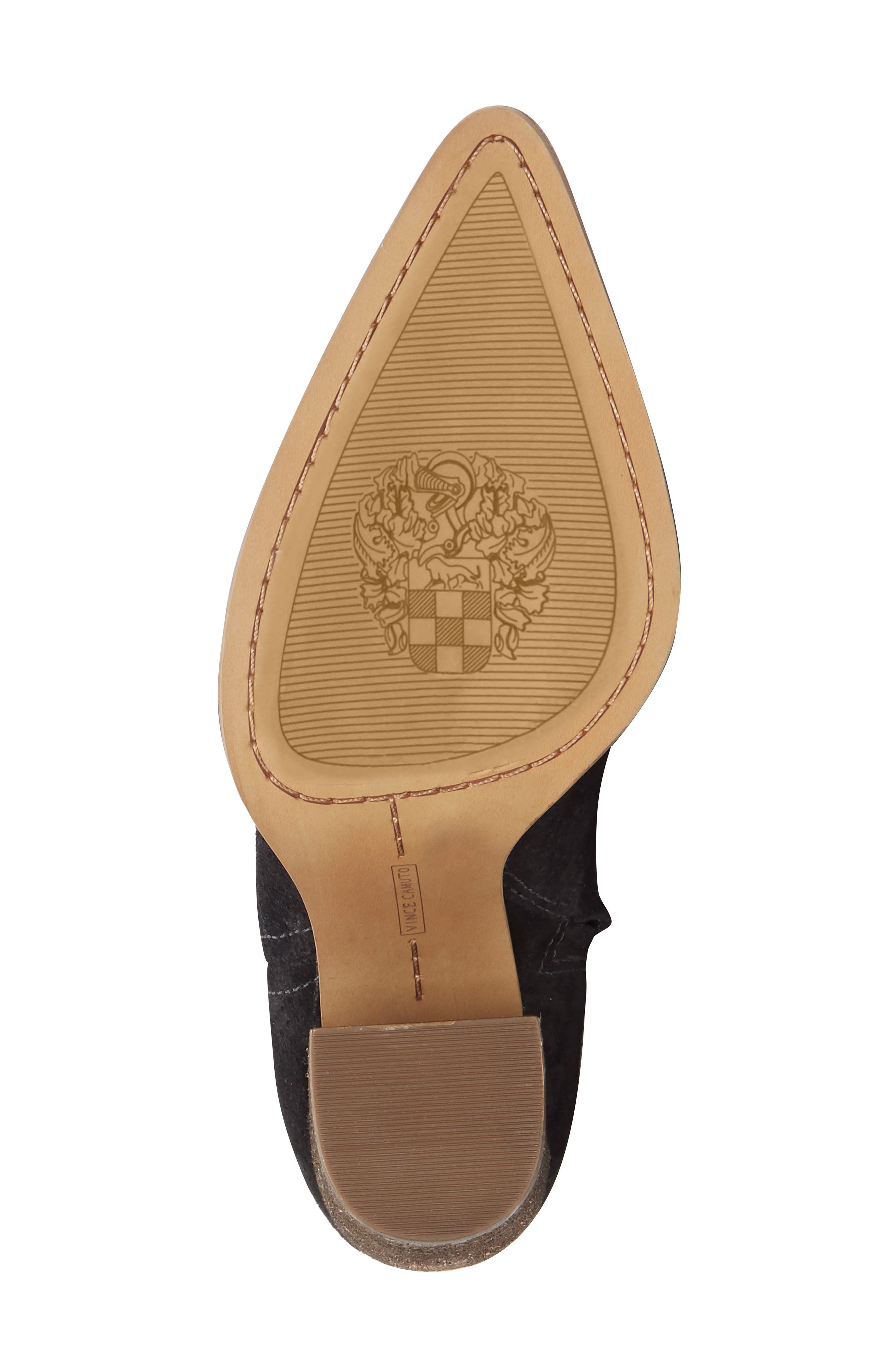 Vince Camuto Cava Perforated Pointy Toe Boot, Alternate, color, 