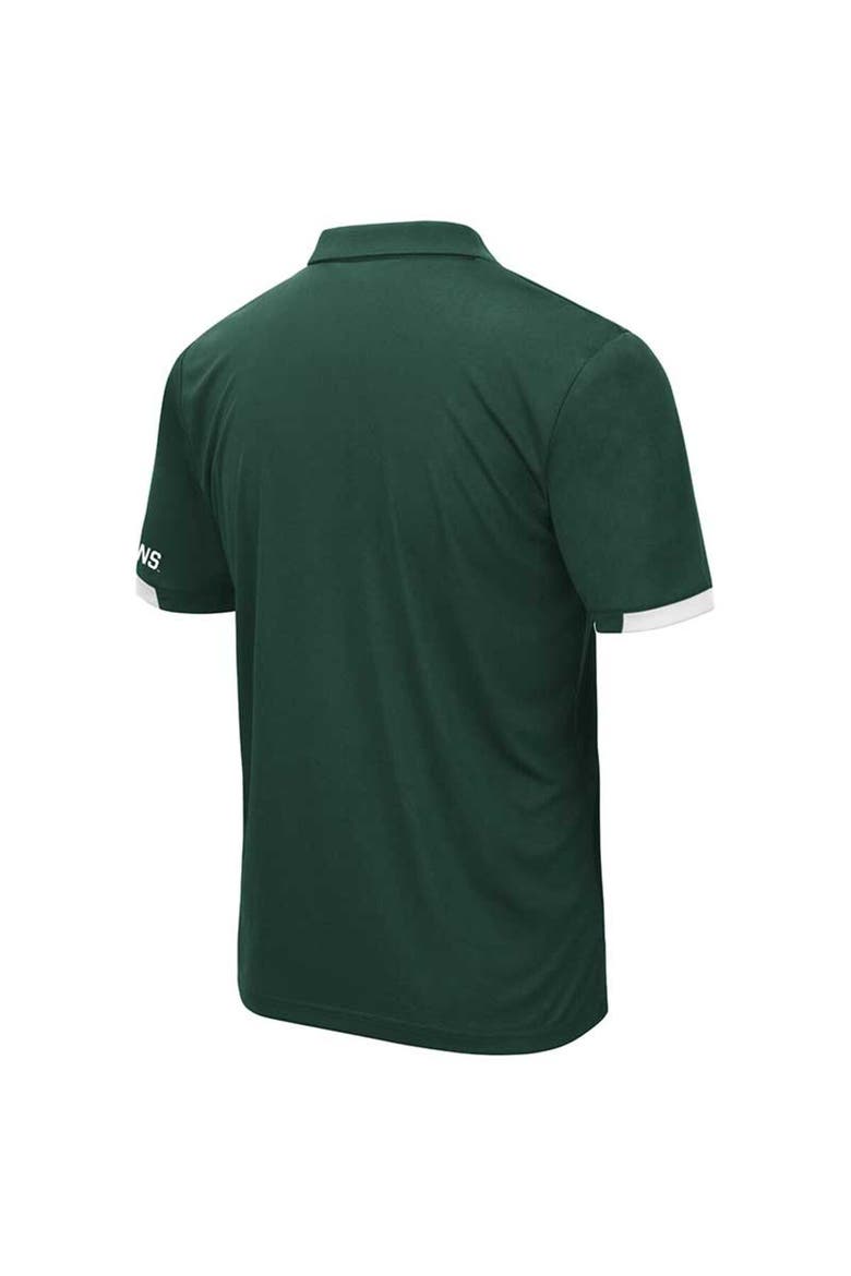 Men's Colosseum Green Michigan State Spartans Big & Tall Santry Polo, Alternate, color, Green