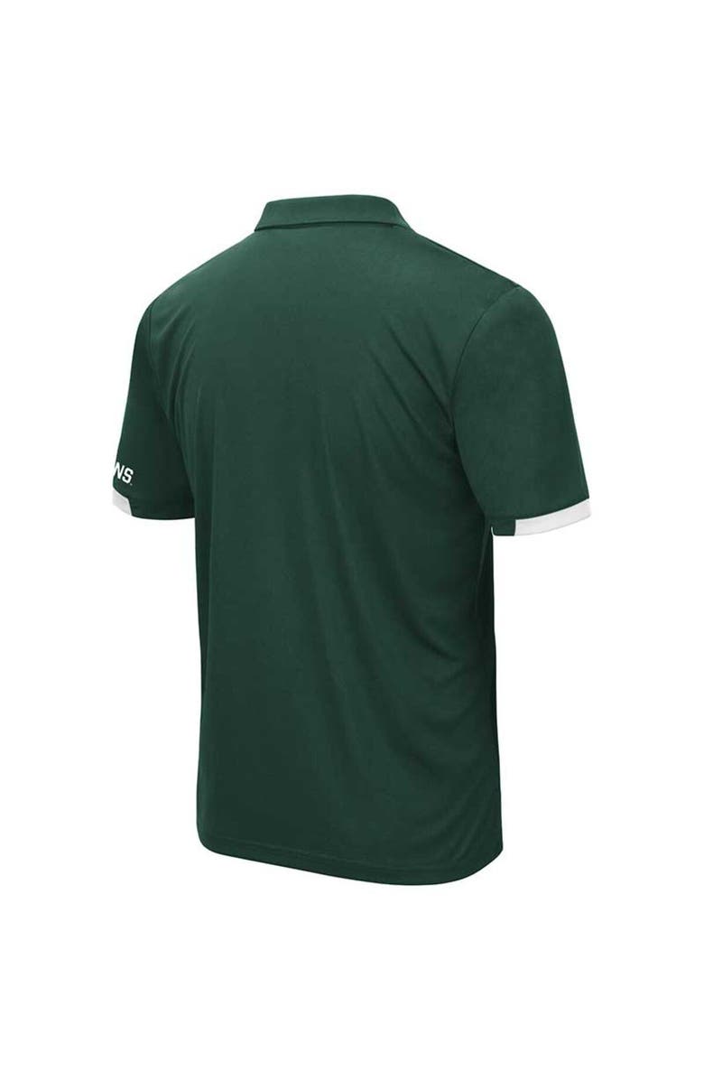 COLOSSEUM Men's Colosseum Green Michigan State Spartans Big & Tall Santry Polo, Alternate, color, Green