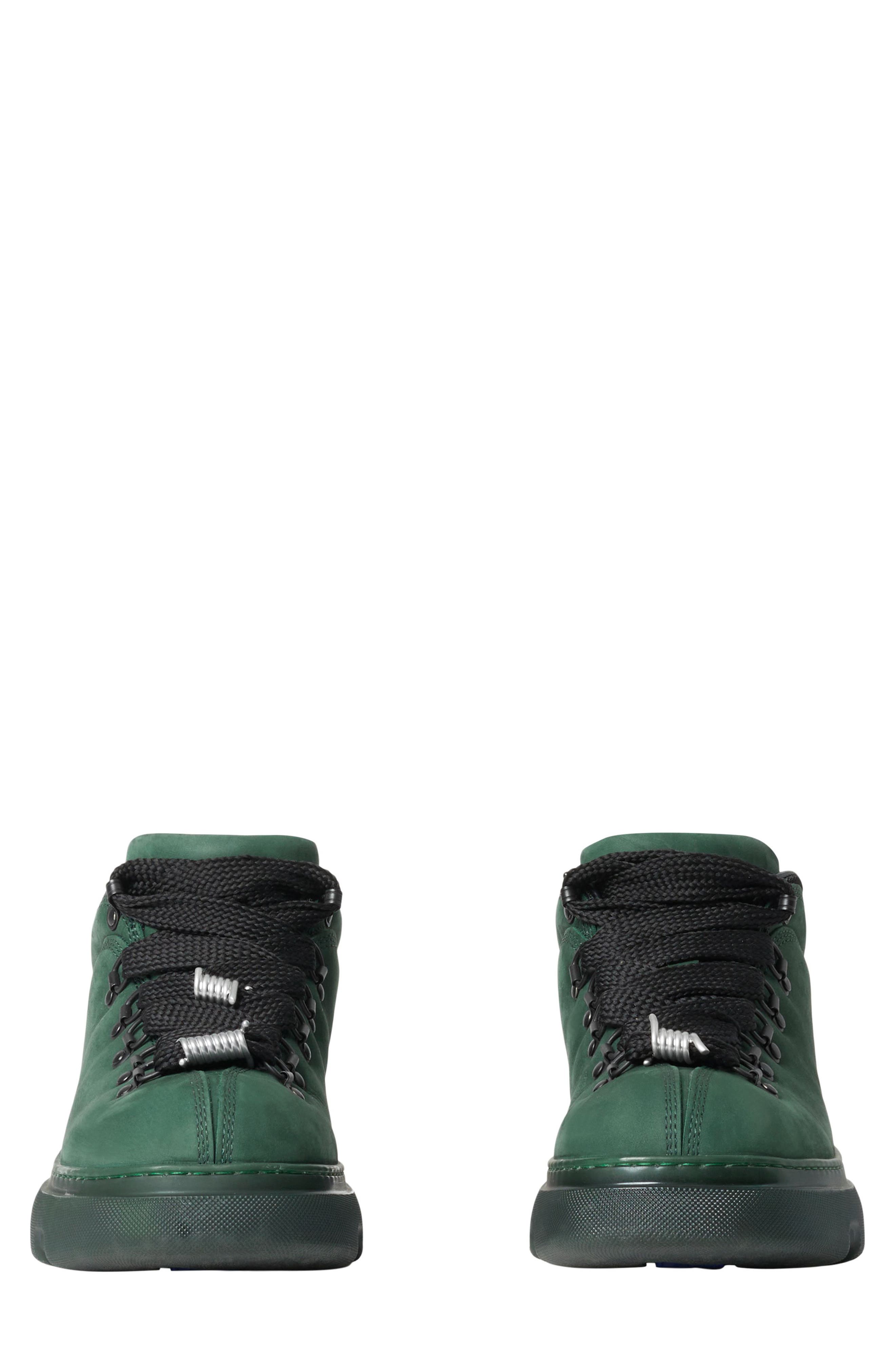 Burberry Trek Barbed Wire Hiking Boot, Alternate, color, Vine