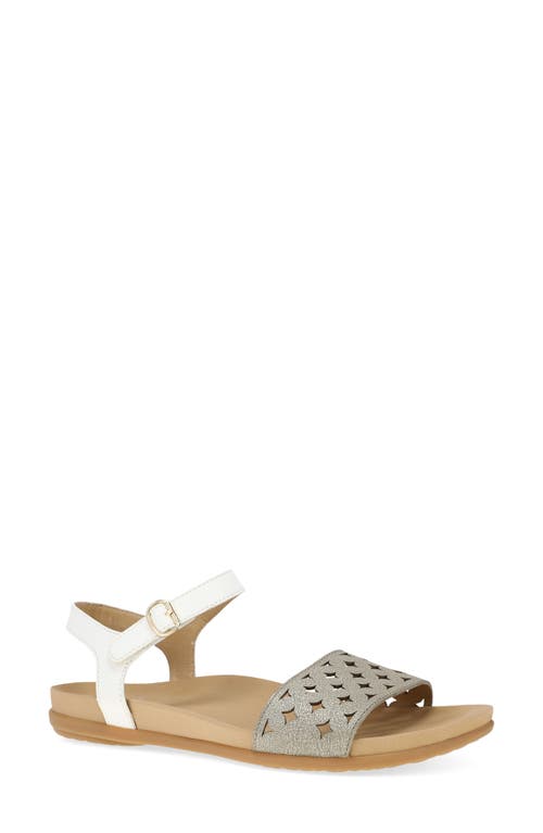 Dansko Jodie Ankle Strap Sandal In Green