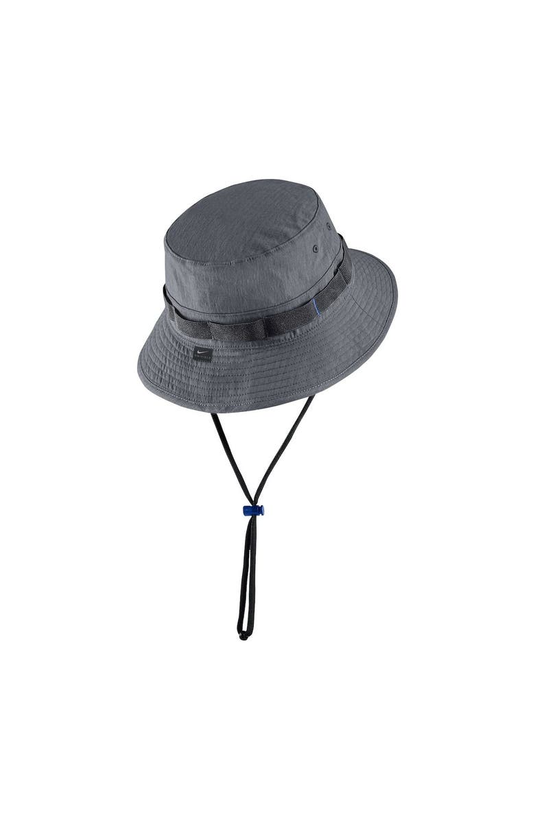 Nike Men's Nike Gray Duke Blue Devils Performance Boonie Bucket Hat, Alternate, color, 