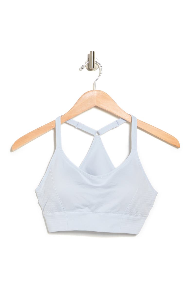 Mary Seamless Racer-Back Sports Bra, Alternate, color, HEATHER