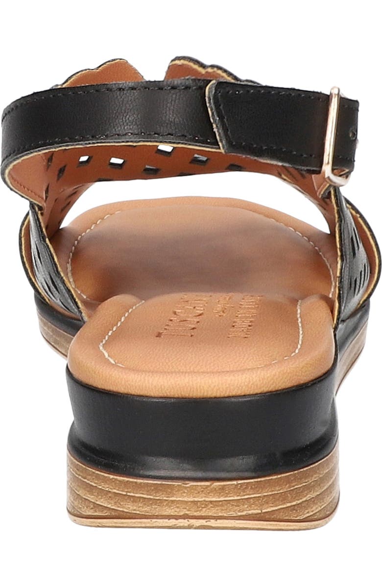 EASY STREET Martella Slingback Wedge Sandal, Alternate, color, Black