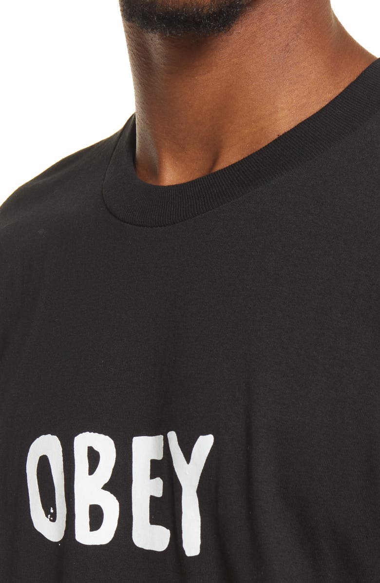 Obey Men's Obey OG Logo Graphic Tee, Alternate, color,