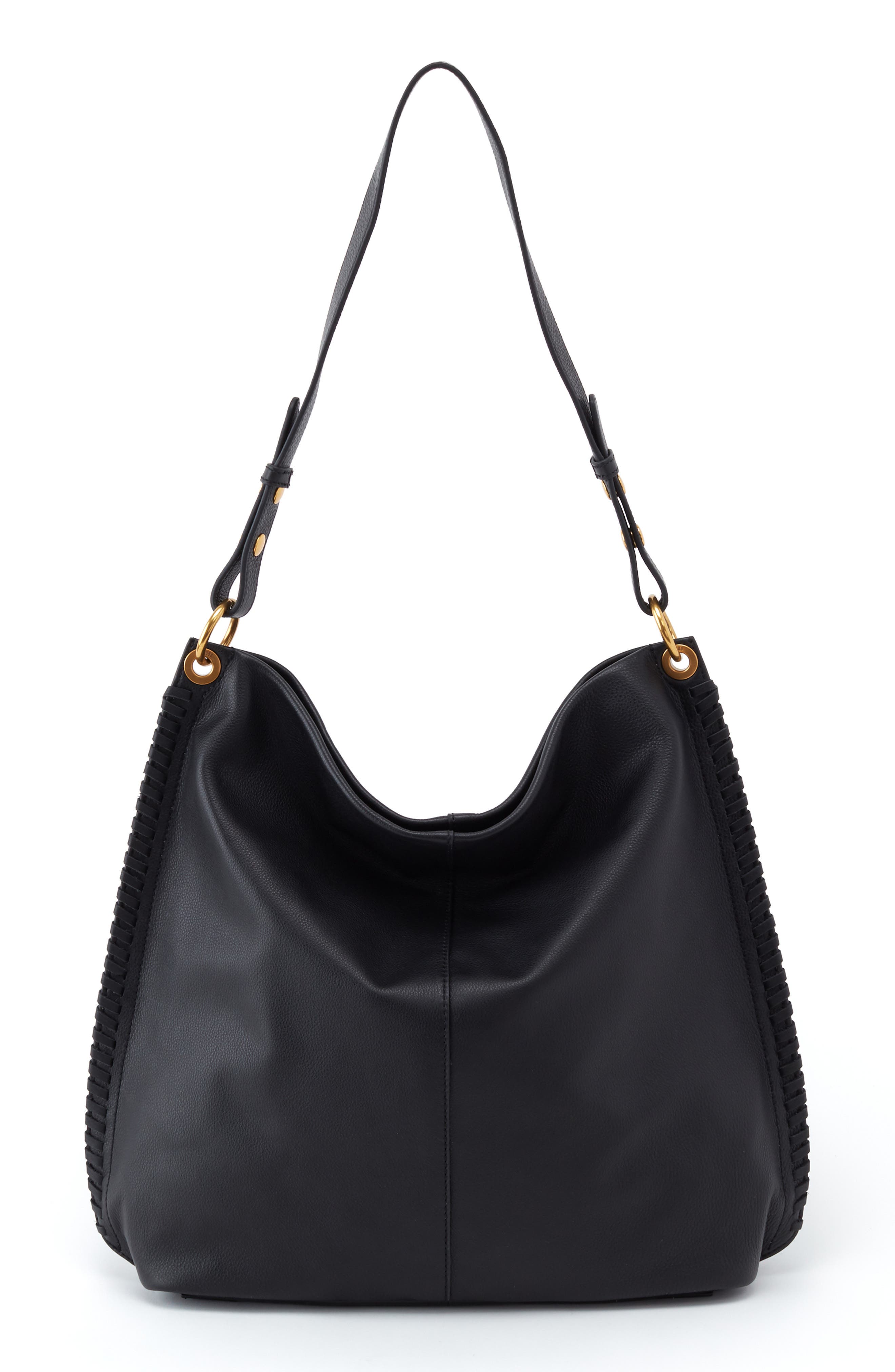 HOBO Moondance Leather Shoulder Bag, Main, color, 