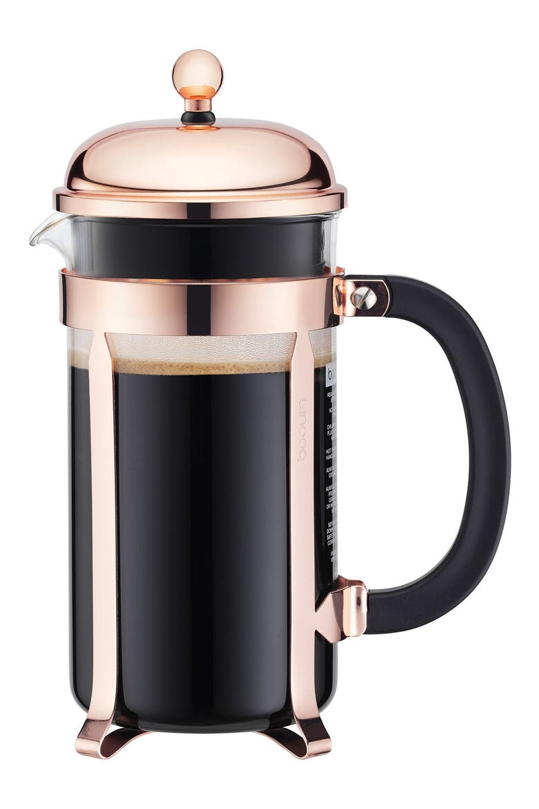 'Chambord Classic' French Press, Alternate, color, COPPER