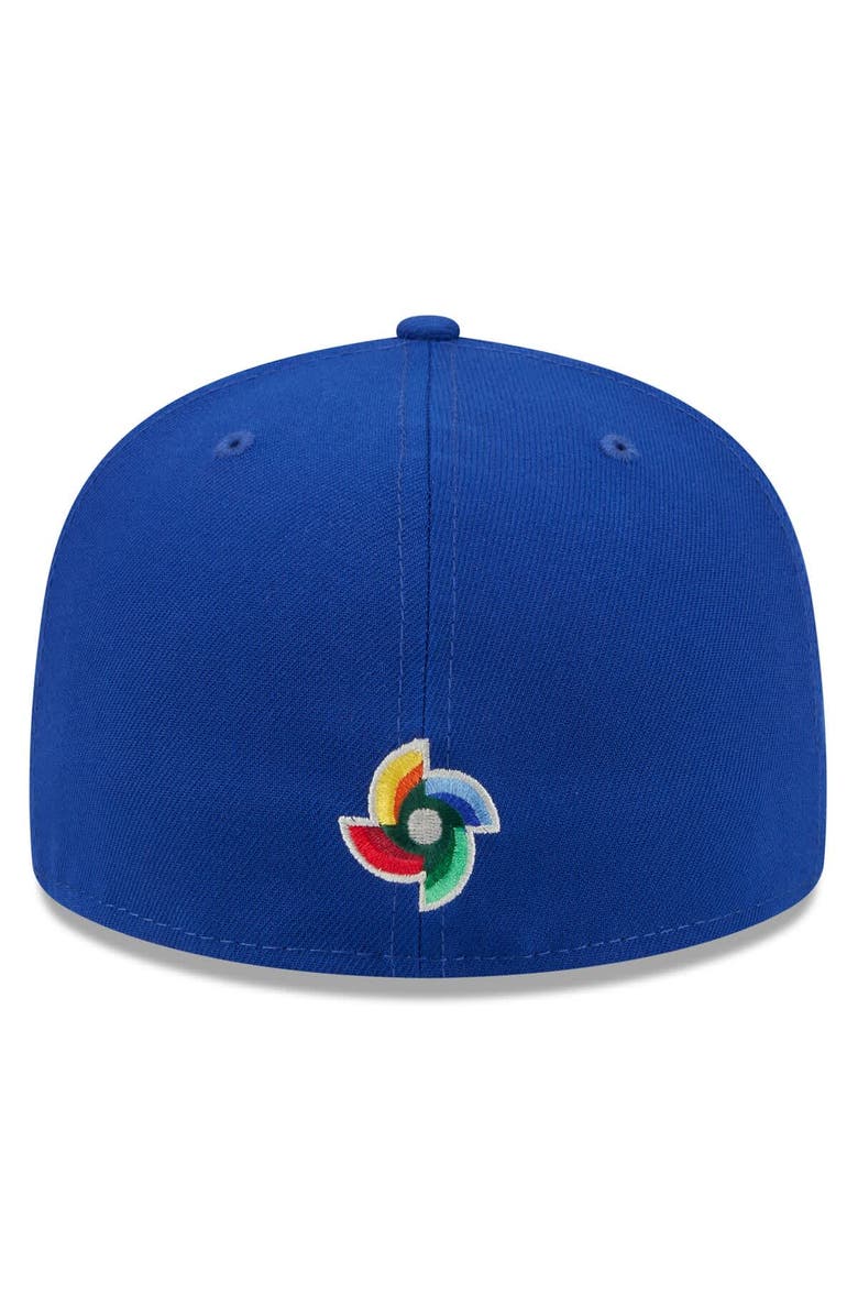 New Era Men's New Era  Blue Israel Baseball 2026 World Baseball Classic 59FIFTY Fitted Hat, Alternate, color, Blue