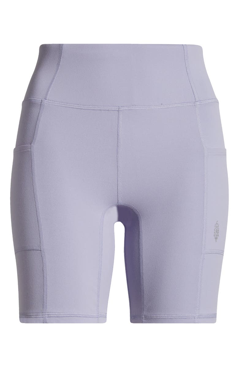 FP Movement by Free People FP Movement Never Better Pocket Bike Shorts, Alternate, color, Platinum