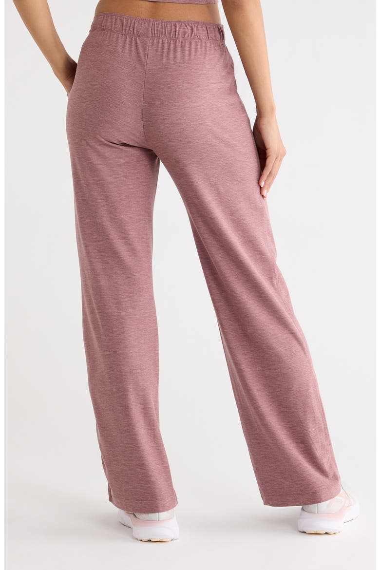 Restore Soft Straight Leg Pull-On Pants, Alternate, color, PURPLE SHAKE MELANGE