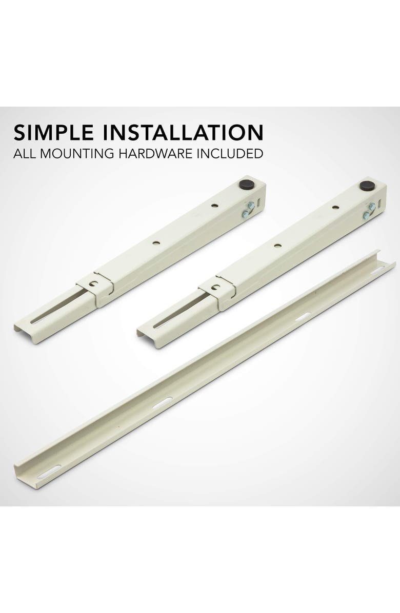 Ivation Outdoor Split Air Conditioner Bracket, Heavy-Duty Wall Mounting Universal AC Support Bracket, Alternate, color, 