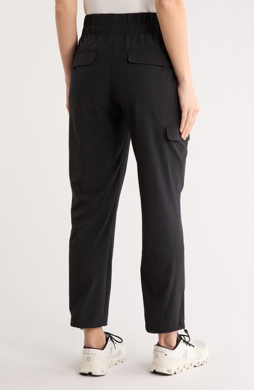 Apana Status Cargo Joggers In Black