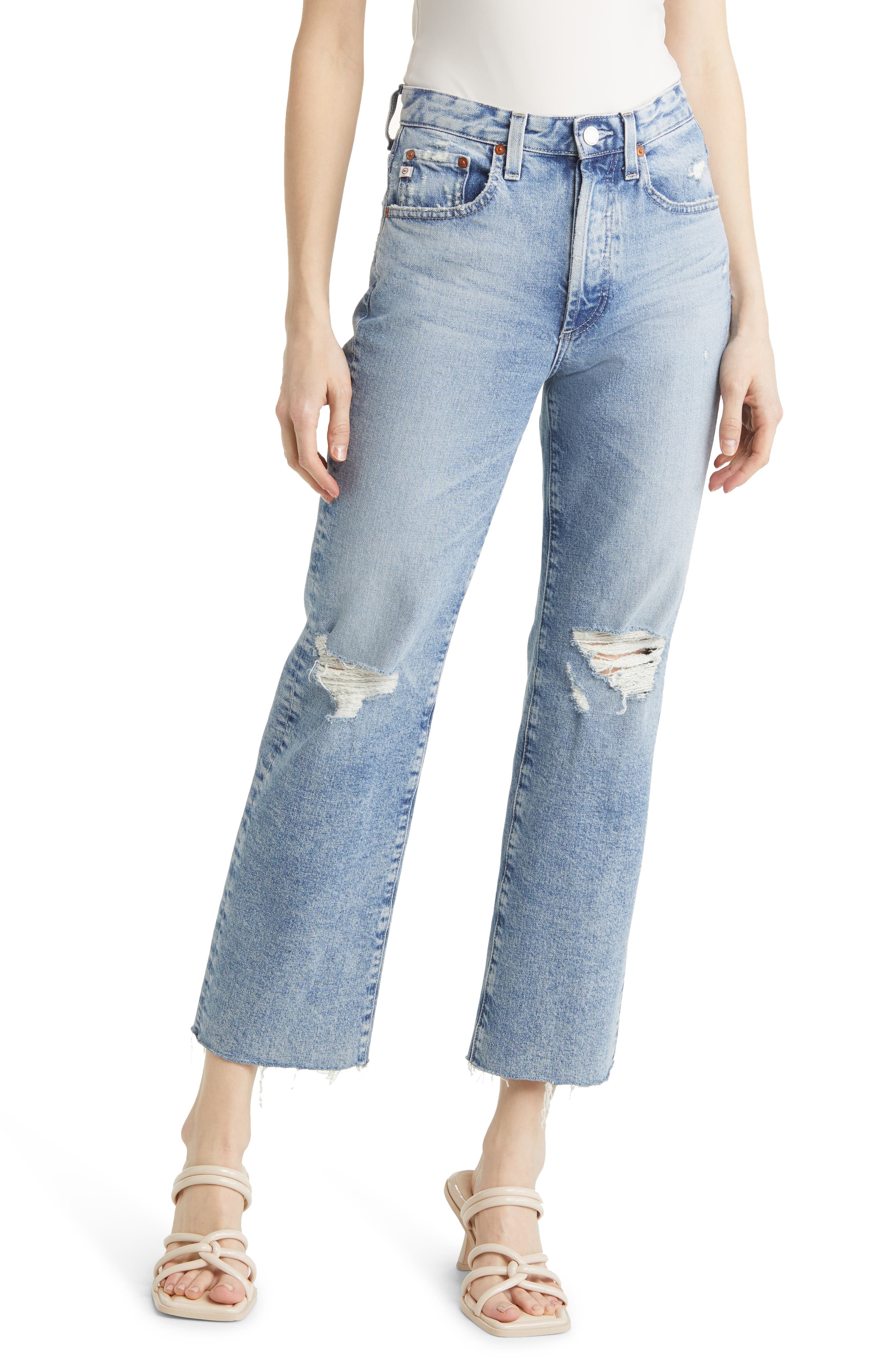 AG Kinsley High Waist Crop Jeans