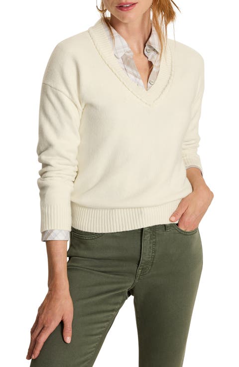 Cloud Bay V-Neck Sweater