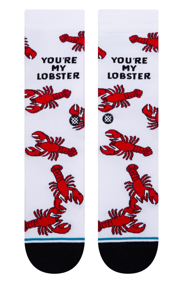 Stance You're My Lobster Socks, Alternate, color, 