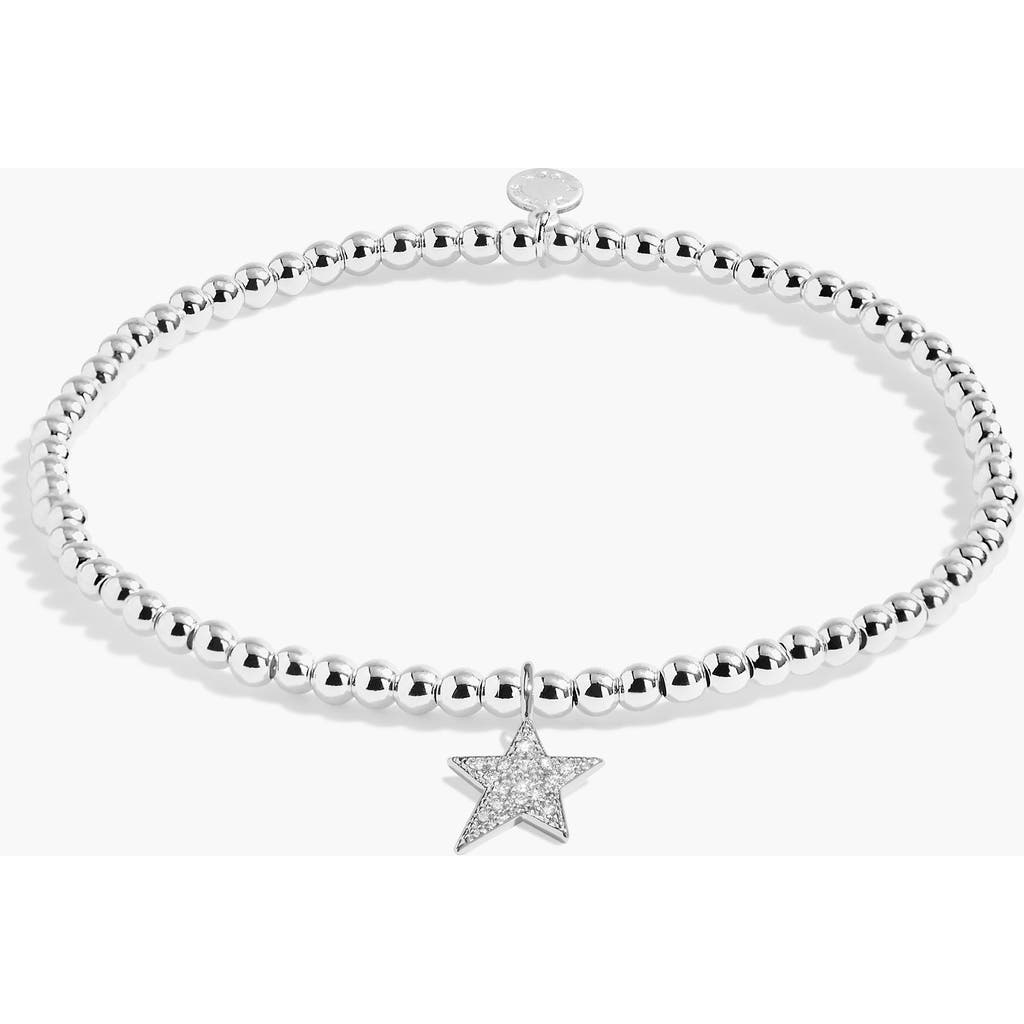 A Littles & Co. A Littles & Co A Little 'forever Proud Of You' Bracelet In Silver Plating In Silver