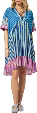 SAACHI Striped Tunic Dress