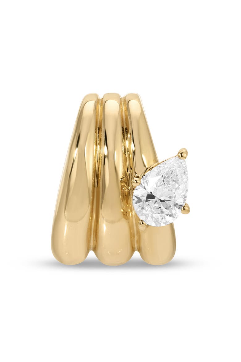 Groovy Diamond Era Big Bead, Alternate, color, YELLOW GOLD